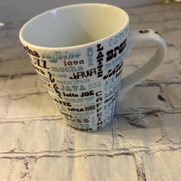 JONATHAN ADLER FOR BARNES & NOBLE JAVA/MOCHA/LATTE PRINT CUP/MUG - Picture 3 of 8